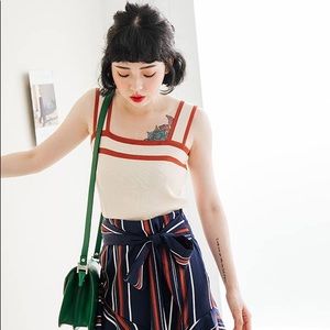 Sivir Korea square neck tank top